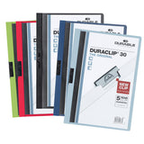 Durable A4 Duraclip Folder, 3mm, Light Blue