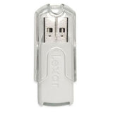 LEXAR JumpDrive Retrax USB Key Flash Drive - 2GB White